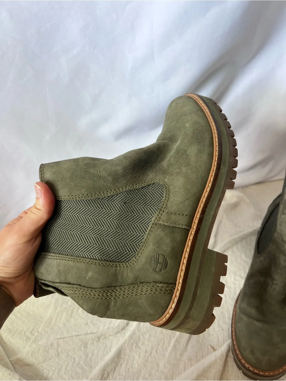 Women’s TIMBERLAND Courmayeur Valley Green* Chelsea Boots